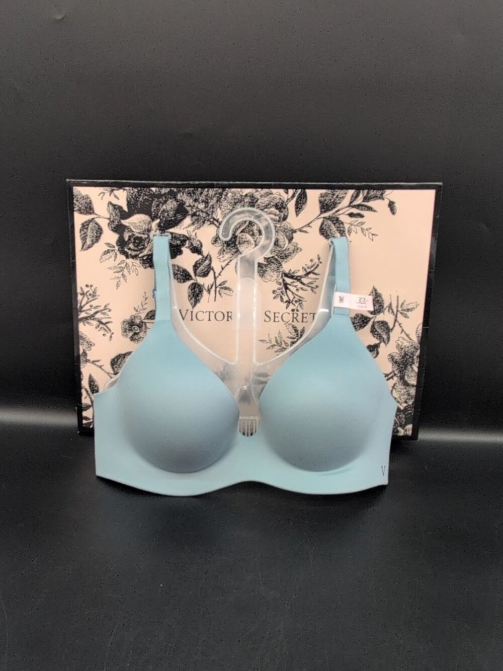 Victoria Secret Infinity Flex Perfect Shape Push Up Bra 32C Jupiter Blue